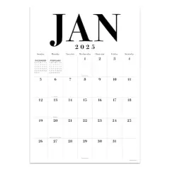 TF Publishing Medium 2025 Art Poster Wall Calendar