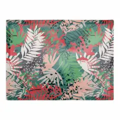 Jungle Pattern 18" x 14" Cotton Twill Placemat