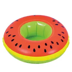 9" Watermelon Slice Inflatable Floating Drink Holder