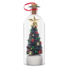 8" Christmas Message In A Bottle