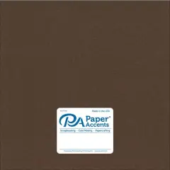 PA Paper&trade; Accents 12" x 12" Pearlized Cardstock, 25 Sheets Bronze