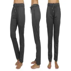 Galaxy by Harvic Women's Loose Fit Classic Lounge Pants Charcoal