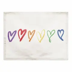 Love Is Love Poly Twill Placemat