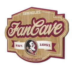 NCAA Fan Cave Sign Florida State Seminoles