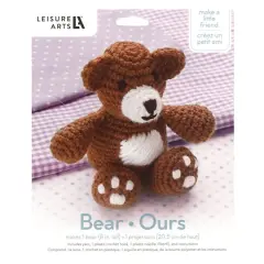 Leisure Arts&reg; Make A Little Friend Bear Kit