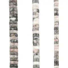 Pink Zebra Heishi Beads by Bead Landing&trade;