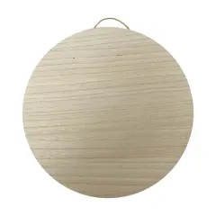 15" Unfinished Round Plaque by Make Market&reg;