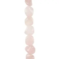 Rose Quartz Potato Beads by Bead Landing&trade;