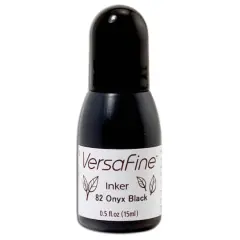 VersaFine&trade; Onyx Black Pigment Ink Refill, 0.5oz.