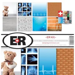 Reminisce Collection Kit 12"X12"-Emergency Room
