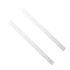 Alumicolor&reg; Straightedge Ruler with Center Finding Back