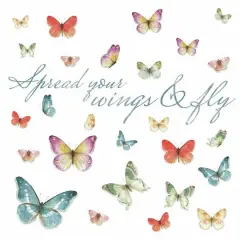 RoomMates Butterfly Wings Peel & Stick Giant Wall Decals