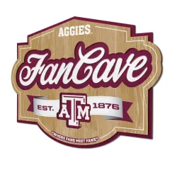 NCAA Fan Cave Sign Texas A&M Aggies