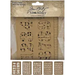 Tim Holtz&reg; Idea-Ology&reg; Stencil Cards, 5ct.