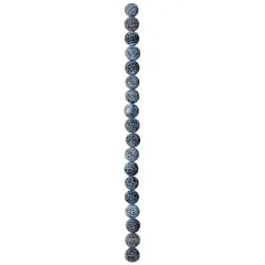 Gray Crackle Agate Round Beads, 10mm by Bead Landing&trade;
