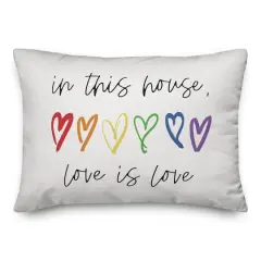 Love Is Love Throw Pillow