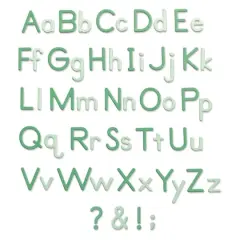 Sizzix&reg; Thinlits&reg; Essential Type by Lisa Jones Die Set