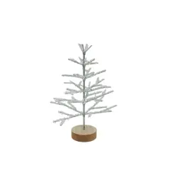 9" Frosted Twig Tree Tabletop D&eacute;cor by Ashland&reg; Blue