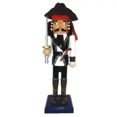 Santa's Workshop 14" Johhny Pirate Nutcracker