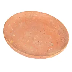 Hello Honey&reg; 12" Red Travertine Elegance Food Tray