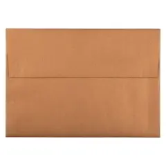 JAM Paper A1 Metallic Invitation Envelopes, 25ct. Copper Stardream