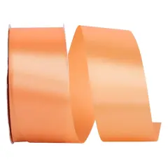 JAM Paper 1.875" x 50yd. Single Face Satin Allure Ribbon Peach