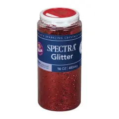 Spectra&reg; 16oz. Glitter Sparkling Crystals Red