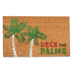 Deck the Palms Door Mat