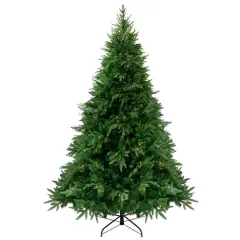 7.5ft. Pre-Lit Silverthorne Fir Artificial Christmas Tree, Clear Lights
