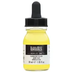 Liquitex&reg; Professional Acrylic INK!, 1oz.Fluorescent Yellow