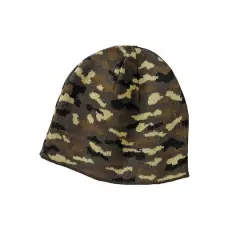 Port & Company&reg; Camo Beanie Cap Military Camo