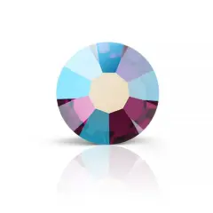 Preciosa MAXIMA SS20 Aurora Borealis Flatback Czech Crystals, 144ct. Ruby AB