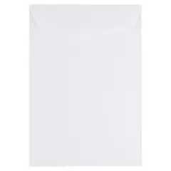 JAM Paper 7" x 10" White Open End Catalog Commercial Envelopes