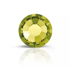 Preciosa MAXIMA SS7 Flat Back Czech Crystals, 144ct. Olivine