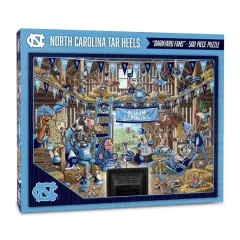 College Barnyard Fans 500 Piece Puzzle North Carolina Tar Heels