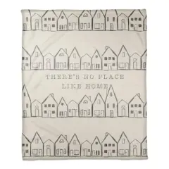 There's No Place like Home 50" x 60" Coral Fleece Blanket