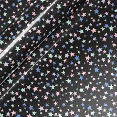 Siser&reg; EasyPatterns&reg; Plus Starfetti Heat Transfer Vinyl Black/Pink
