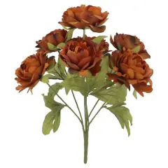 19" Dark Orange Peony Deluxe Bush by Ashland&reg;
