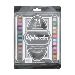 Quartet&reg; Alphacolor&trade; Multicultural Portrait Square Pastel Set