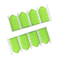 Sparkly Selections Green & Clear Diamond Painting Drill Tray, 2ct.