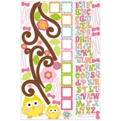 RoomMates Happi Scroll Tree Letter Branch Giant Peel & Stick Decal