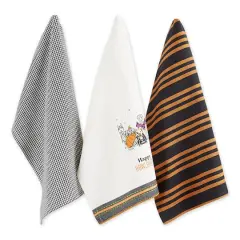DII&reg; Happy Howl-Oween Dishtowel Set