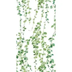 RoomMates Hanging Watercolor Vines Peel & Stick Wallpaper White and Green