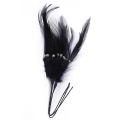 JAM Paper Feather Accessory, 3ct. Black