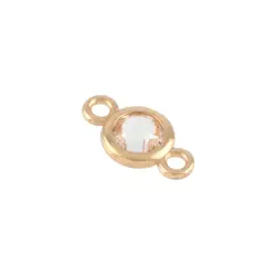 14mm Gold Circle Connectors, 3ct. by Bead Landing&trade;