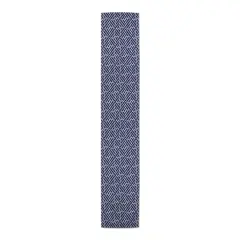Navy Diamonds Outdoor Table Runner