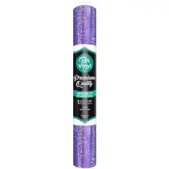 PA Vinyl Sparkle Permanent Adhesive Vinyl Violet