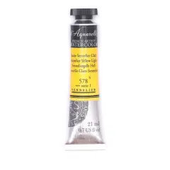 Sennelier French Artists' Watercolor, 21mL 578 Sennelier Yellow Light S1