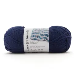 Bulky Twist&trade; Solid Yarn by Loops & Threads&reg; Navy