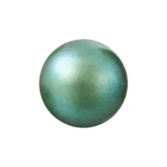 Preciosa Maxima 4mm Pearlescent Glass Nacre Pearls, 100ct. Pearlescent Green